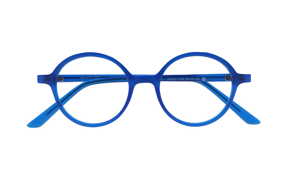 Kinder-Blaufilter-Brille OBII011 – Blau-Dunkel, Farbe 07