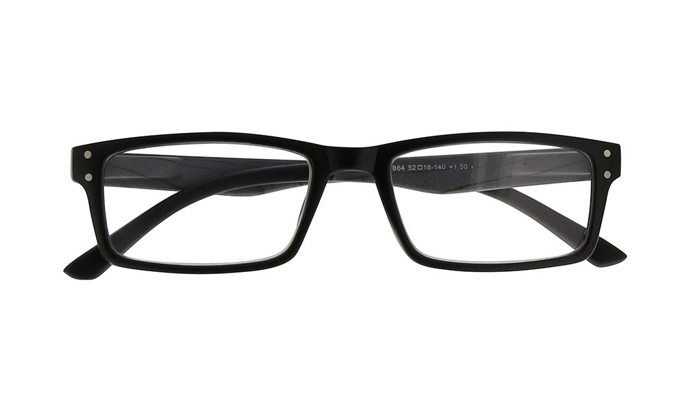 Lesebrille PRII064 – Schwarz-Dunkelgrau